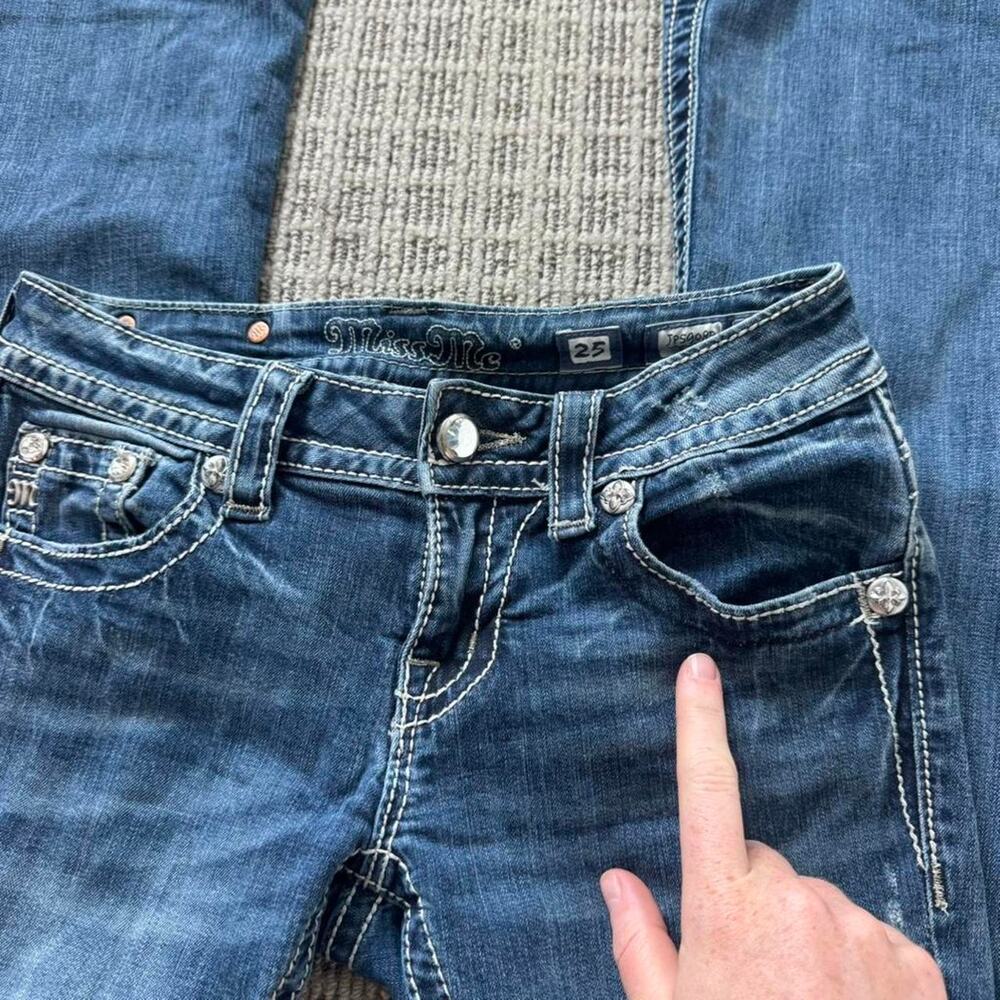 Miss me y2k bootcut low rise jeans - Picture 3 of 8